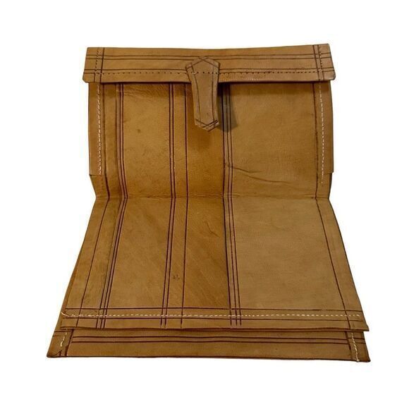 Moroccan Hand Embossed‎ Leather Wallet/Billfold - Picture 6 of 13